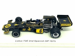 Miniatura Lotus 72E #6 F1 - J. Ickx - GP Espanha 1975 - 1/43 Spark