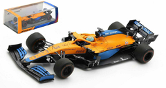 Miniatura McLaren MCL35M #3 F1 - D. Ricciardo - GP Bahrain 2021 - 1/43 Spark