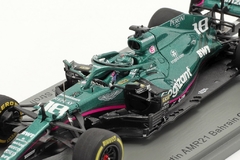 Aston Martin AMR21 #18 F1 - L. Stroll - GP Bahrain 2021 - 1/43 Spark - MVR Miniaturas