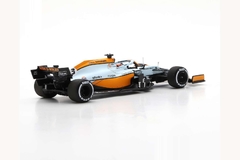 Miniatura McLaren MCL35M Gulf - D. Ricciardo - GP  Mônaco 2021 - 1/43 Spark