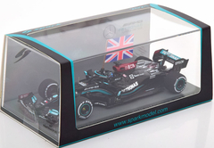 Miniatura Mercedes-Benz AMG W12 #44 F1 - L. Hamilton - GP Inglaterra 2021 - 1/43 Spark