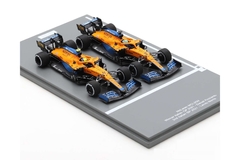 Miniatura Set McLaren MCL35M F1 - Ricciardo / Norris - GP Monza 2021 - 1/43 Spark