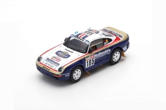 Miniatura Porsche 959 #185 - Rally Paris Dakar 1985 - 1/43 Spark