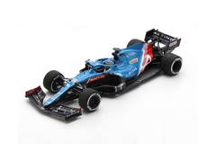 Miniatura Alpine A521 #14 F1 - F. Alonso- GP Qatar 2021 - 1/43 Spark