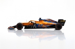 Miniatura McLaren MCL35M #3 F1 - D. Ricciardo - GP Abu Dhabi 2021 - 1/43 Spark