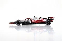 Miniatura Alfa Romeo Sauber C41 #7 F1 - K. Räikkönen - GP Abu Dhabi 2021 - 1/43 Spark