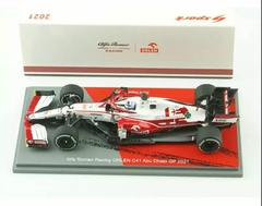 Miniatura Alfa Romeo Sauber C41 #7 F1 - K. Räikkönen - GP Abu Dhabi 2021 - 1/43 Spark