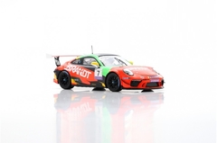 Miniatura Porsche 911 #7 GT3 Cup - M. Paludo - Brasil 2021 - 1/43 Spark