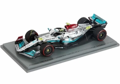 Miniatura Mercedes AMG W13 #44 F1 - L. Hamilton - GP Bahrain 2022 - 1/43 Spark