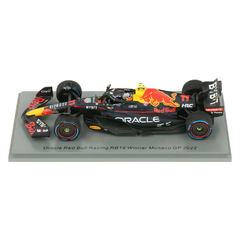 Miniatura Red Bull RB18 #11 F1 - S. Perez - Vencedor GP Mônaco 2022 - 1/43 Spark