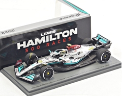 Miniatura Mercedes AMG W13 #44 F1 - L. Hamilton - 300° GP - França 2022 - 1/43 Spark