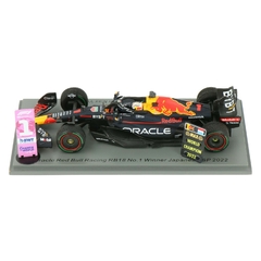 Miniatura Red Bull RB18 #1 F1 - M. Verstappen - GP Japão 2022 - 1/43 Spark