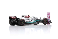 Miniatura Mercedes-Benz AMG W13 F1 #44 - L. Hamilton - GP Brasil 2022 - 1/43 Spark