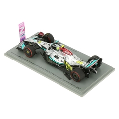 Miniatura Mercedes-Benz AMG W13 F1 #44 - L. Hamilton - GP Brasil 2022 - 1/43 Spark