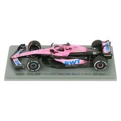 Miniatura Alpine A523 #31 F1 - E. Ocon - GP Arábia Saudita 2023 - 1/43 Spark