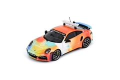 Miniatura Porsche 911 Turbo Safety Car - Le Mans 2023 - 1/43 Spark