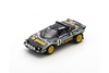 Miniatura Lancia Stratos HF #4 Team Chardonnet - Rali Monte Carlo 1981 - 1/43 Spark