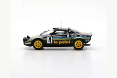 Miniatura Lancia Stratos HF #4 Team Chardonnet - Rali Monte Carlo 1981 - 1/43 Spark