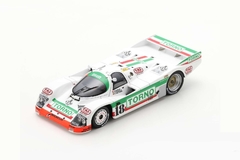 Miniatura Porsche 962C #18 Brun - Le Mans 1986 - 1/43 Spark