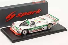 Miniatura Porsche 962C #18 Brun - Le Mans 1986 - 1/43 Spark