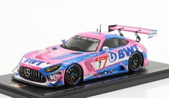 miniatura Mercedes-Benz AMG GT3 Evo #7 GetSpeed - 24h Nürburgring 2021 - 1/43 Spark