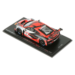 Miniatura Audi R8 LMS GT3 #2 Team Car Collector - 24h Nürburgring 2021 - 1/43 Spark