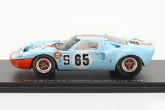 Miniatura Ford GT40 Gulf #65 - 1000km Nürburgring 1968 - 1/43 Spark