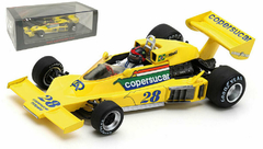 Miniatura Copersucar FD04 F1 #28 - E. Fittipaldi - GP Brasil 1977 - 1/43 Spark