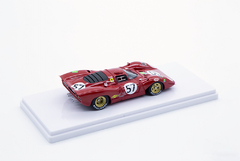 Miniatura Ferrari 312P Coupe #57 NART - Le Mans 1970 - 1/43 Tecnomodel