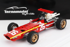 Miniatura Ferrari 312 #26 F1 - J. Ickx - GP França 1968 - 1/43 Tecnomodel