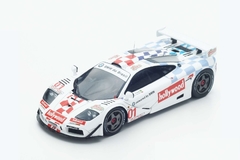 Miniatura Mclaren F1 GTR #1 Hollywood - N. Piquet - 2hs Curitiba 1996 - 1/43 Spark