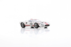 Miniatura Ford GT40 #19 - 12h Sebring 1966 - 1/43 Spark