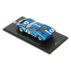 Miniatura Ford GT40 #2 - 12h Sebring 1967 - 1/43 Spark