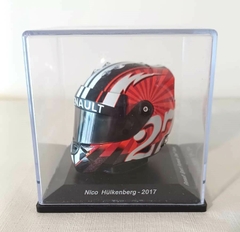 Miniatura Capacete Schuberth F1 - Nico Hülkenberg 2017 - 1/5 Spark