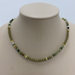 Collar de piedras naturales 40 a 45cm (cod 16355) - comprar online