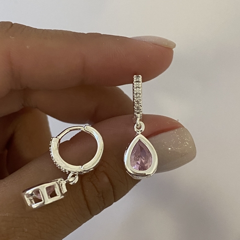 argollas acero blanco 12mm par (cod 14503)