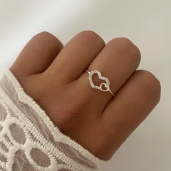 Anillo Bañado en Oro (cod 11546)