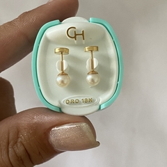 abridores de oro 18k par (cod 15176)