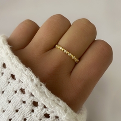 Anillo acero dorado (cod 15816)