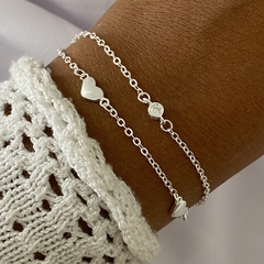 Pulsera Plata 17 a 20cm (cod 17352)