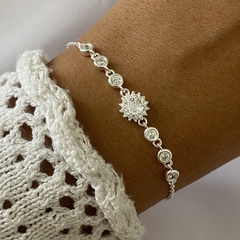 Pulsera Plata 17 a 20cm (cod 17852)