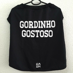 Camiseta Gordinho Gostoso preta