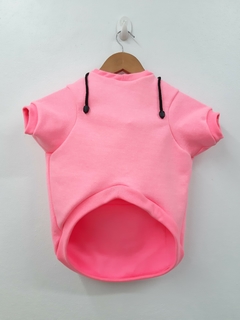 Moletom apeluciado rosa neon - comprar online