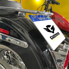 Suporte de placa Deluxe - Harley Davidson - Guerra Custom Design