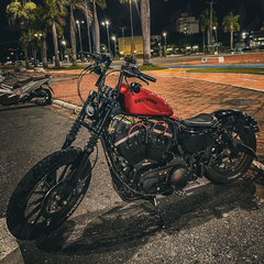 Imagem do Kit Capa Bengala + Tampa Capa + Sanfona - Harley Davidson Sportster 883 Ø39mm