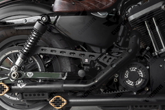 Capa de Correia / Polia Frontal + Disco - Harley Davidson Sportster - Guerra Custom Design