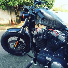 Relocador De Bobina E Ignição Harley Davidson - Sportster - Guerra Custom Design