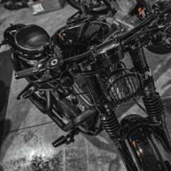 Kit Capa Bengala + Tampa Capa - Harley Davidson Forty Eight Ø49mm - Guerra Custom Design