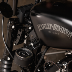 Kit Riser Front Load BMX + Suporte Luzes BMX + Relocador Velocímetro M2 - Harley Davidson Sportster - Guerra Custom Design