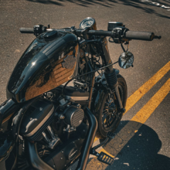 Retrovisor Redondo Retrô / Vintage (par) - Harley Davidson - comprar online